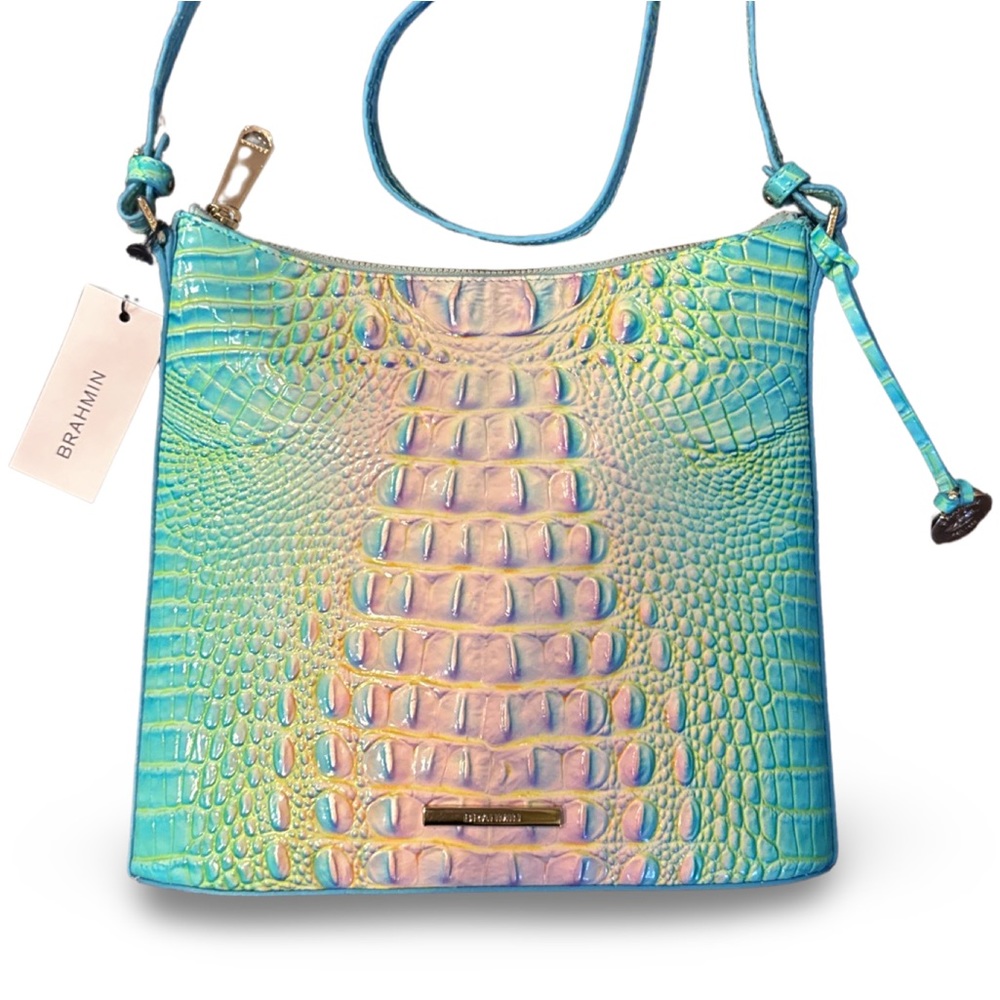 Brahmin Katie Crossbody in Cotton Candy Ombré Melbourne - Picture 10 of 16